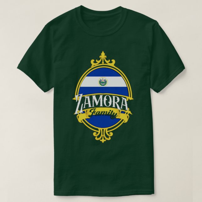 Zamora Familie El Salvador T-Shirt (Design vorne)