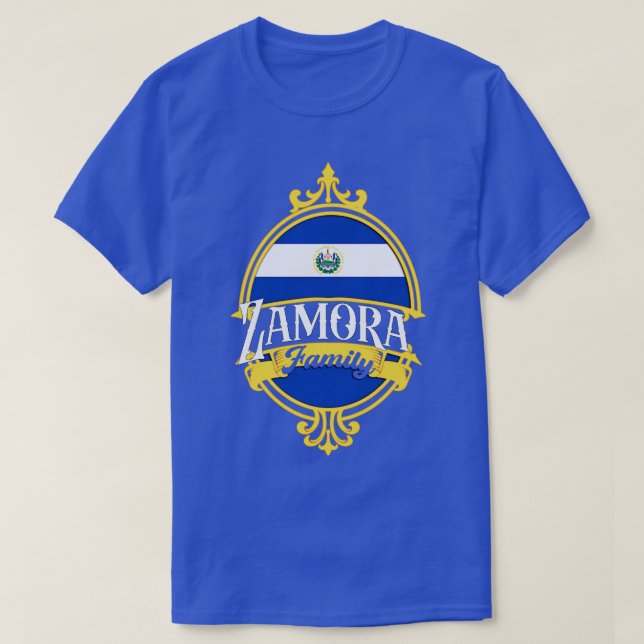 Zamora Familie El Salvador T-Shirt (Design vorne)