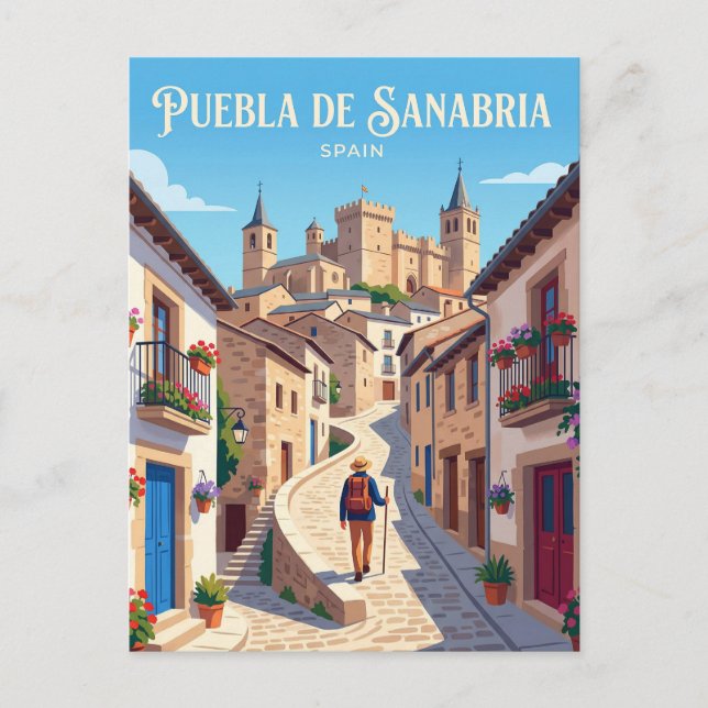 ZAMORA SPANIEN POSTKARTE (Vorderseite)