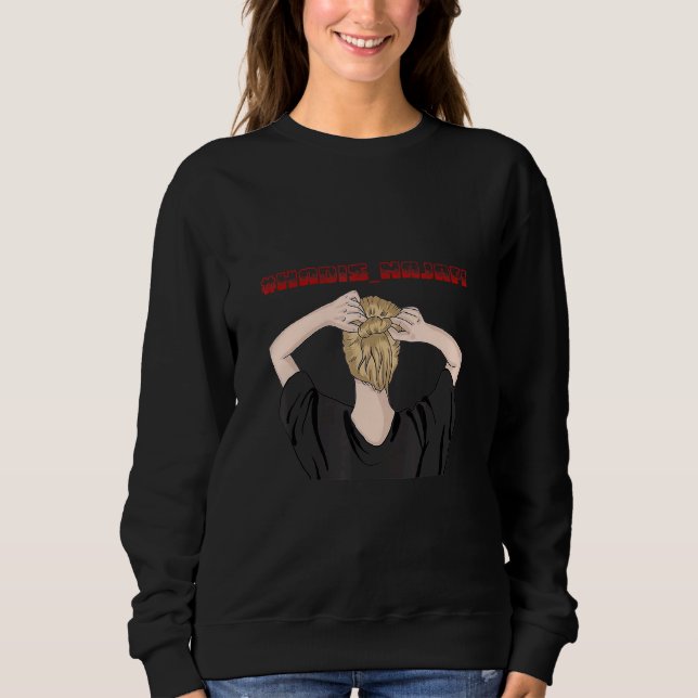 Zan Zendegi Azadi Hadis Najafi Women's Freedom Sweatshirt (Vorderseite)