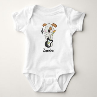Zander's Rock and Roll Puppy Baby Strampler