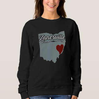 Zanesville Ohio OH Stadt Staat USA Süßes Andenken Sweatshirt