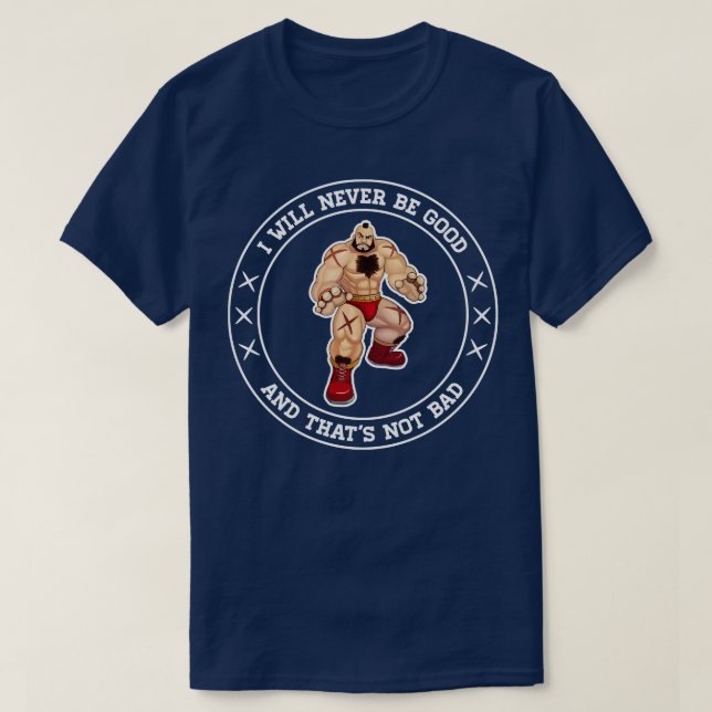 Zangief Bad Typ T-Shirt (Design vorne)