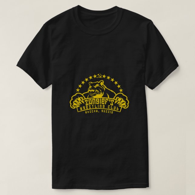 Zangiefs Wrestling Club Essential T-Shirt (Design vorne)