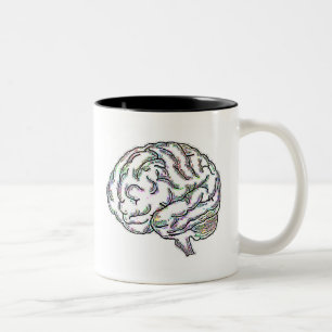 Zany Brainy Zweifarbige Tasse