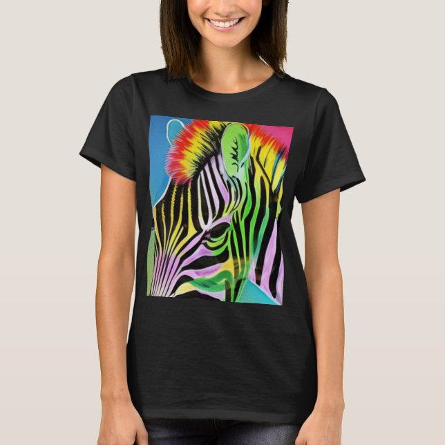 Zany Zebra T-Shirt (Vorderseite)