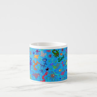 ZANY ZOOblaue ESPRESSO-TASSE Espressotasse