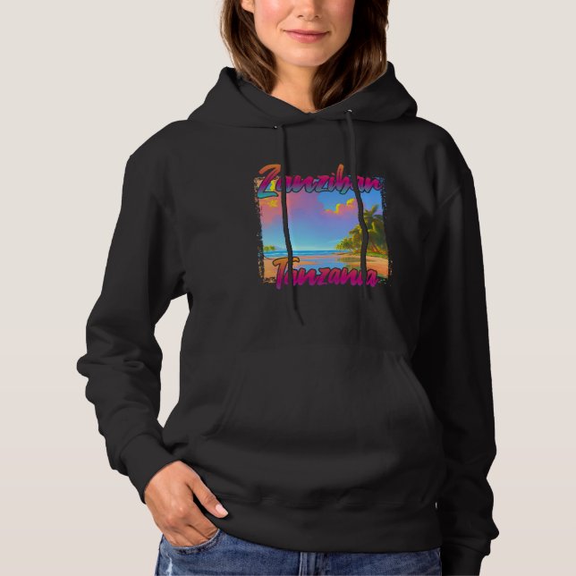 Zanzibar Sunset Hoodie (Vorderseite)