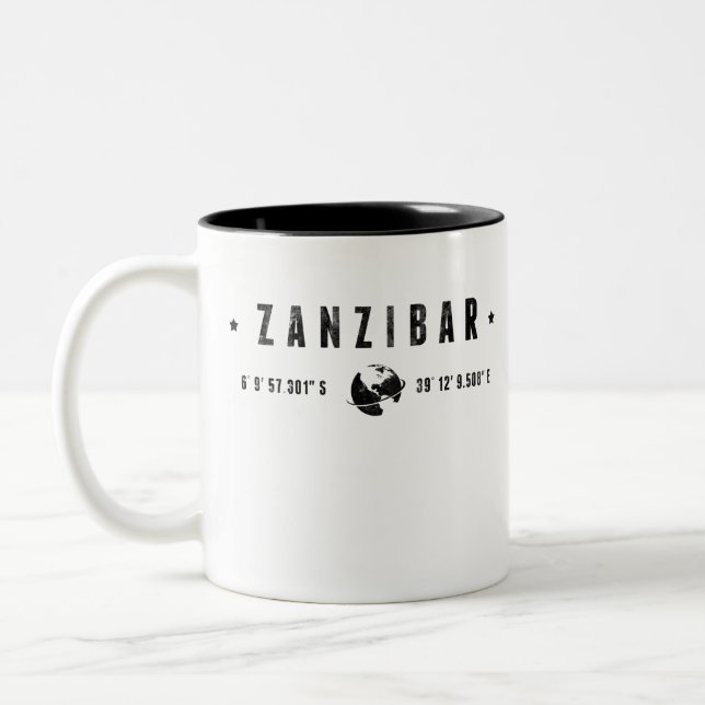 Zanzibar Zweifarbige Tasse (Links)
