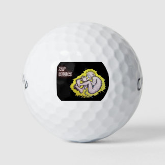 Zap Comic Golfball