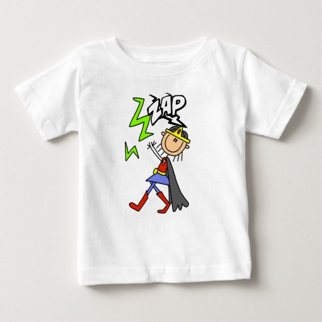 ZAP Girl Hero Baby T-shirt (Vorderseite)