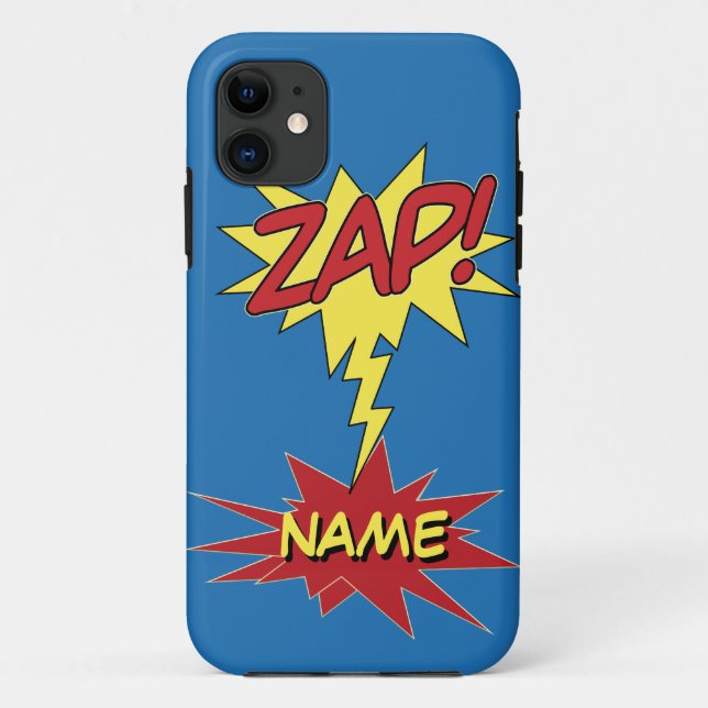 ZAP! Maßgeschneiderter iPhone-Fall Case-Mate iPhone Hülle (Rückseite)