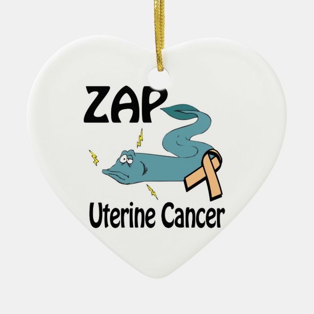 ZAP Uteruskrebs Keramikornament (Vorne)