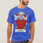Zapata Coat of Arms Family Crest T-Shirt<br><div class="desc">Zapata Coat of Arms Family Crest .Check out our family t shirt selection for the very best in unique or custom,  handmade pims from our shops.</div>