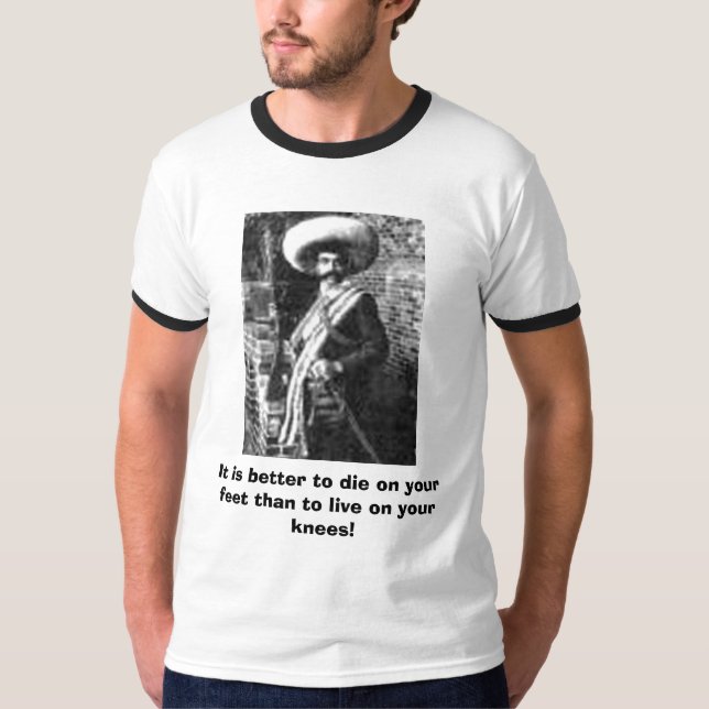 Zapata, der berühmt ist, ist es zu die auf Ihren T-Shirt (Vorderseite)