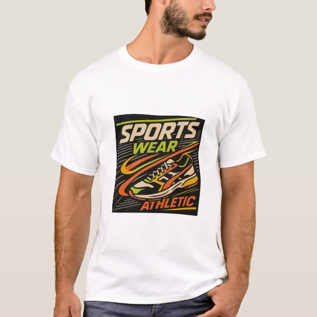 Zapatillas Retro Estilo Deportivo - Camiseta con D T-Shirt (Vorderseite)