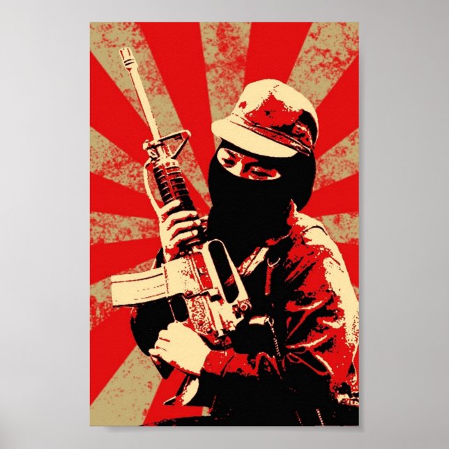 zapatista print by Irate Poster (Vorne)