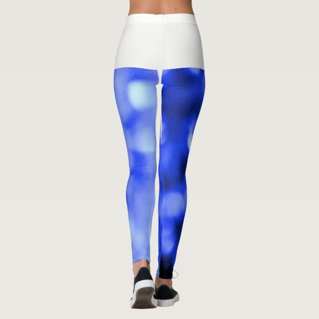Zapfen-Designer-Leggings Leggings (Rückseite)