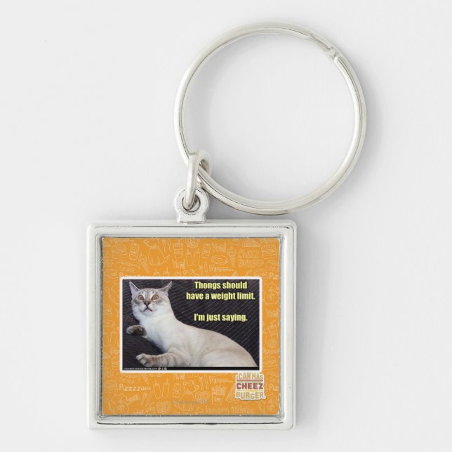 Zapfen sollten eine Gewichtsgrenze haben Schlüsselanhänger (Vorne)