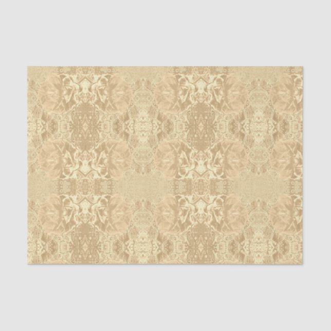 Zapfen und Spitzen-Zwirnpapier Seidenpapier (Vorderseite)