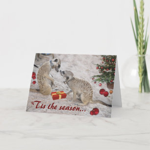 Zaphod und Monkulus die Grüße Jahreszeit - Karte