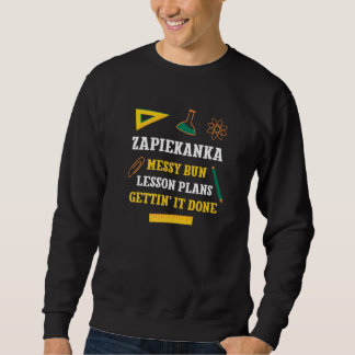 Zapiekanka Unordentlicher Dutt Unterrichtspläne Lu Sweatshirt