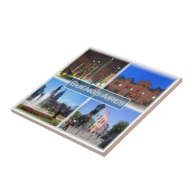 zAR005 BUENOS AIRES, Mosaik, Argentinien, Fliese (Seite)