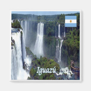 zAR029 IGUAZU FALLS, Argentinien, Amerika, Kühlsch Magnet