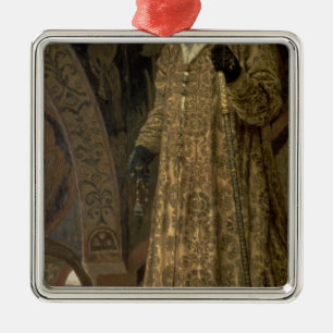 Zar Iwan IV Vasilyevich "schreckliche" 1897 Silbernes Ornament