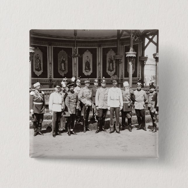 Zar Nicholas II (1868-1918) stehend im Garde Button (Vorderseite)