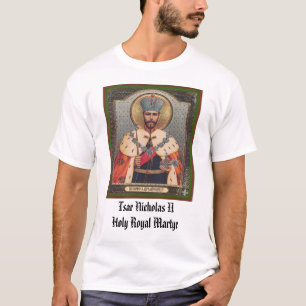 Zar Nicholas II, heiliges königliches T-Shirt
