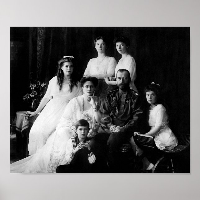 Zar Nicholas II. und seine Familie - 1913 Poster (Vorne)