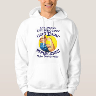 Zar Rue Lügner Trump POTUS Patriotische MAGA Zug W Hoodie
