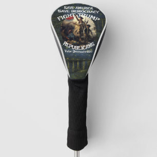Zar Rue Lügner Trump POTUS Patriotischer MAGA Zug Golf Headcover