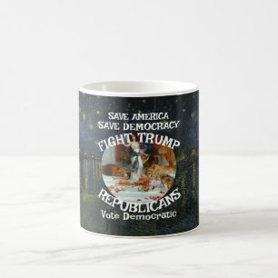 Zar Rue Lügner Trump Republikanische Partei USA Am Kaffeetasse
