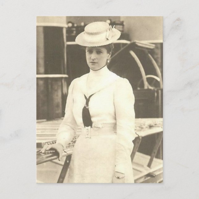 Zar - TSARINA ALEXANDRA Romanov Russland #294 Postkarte (Vorderseite)