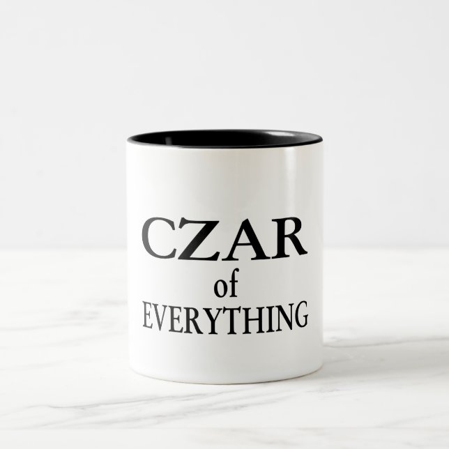 Zar von alles zweifarbige tasse (Mittel)