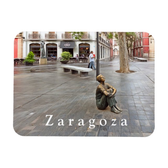 Zaragoza. #17. magnet (Horizontal)
