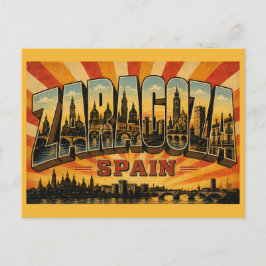Zaragoza Spanien Basilika del Pilar Postkarte