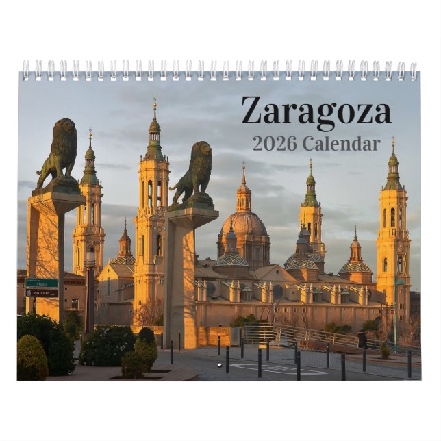 Zaragoza Spanien - Kalender 2026 (Titelbild)