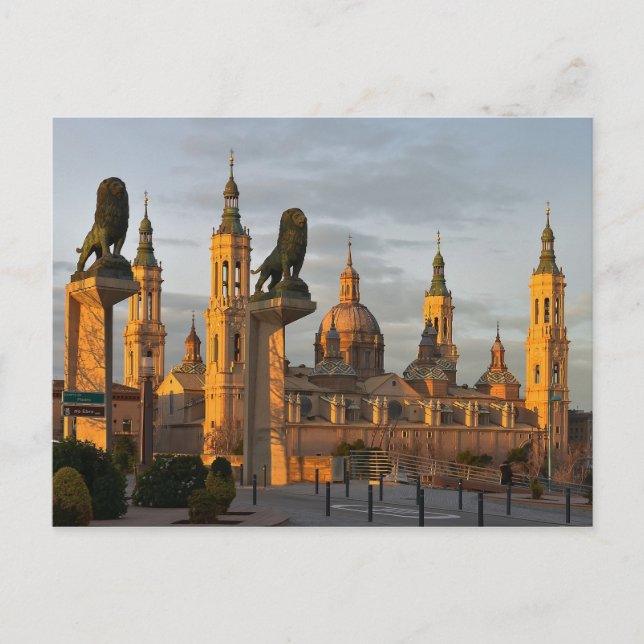 Zaragoza, Spanien Postkarte (Vorderseite)
