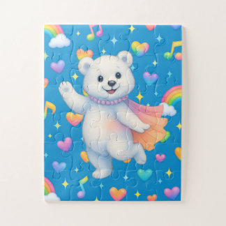 Zarah, der tanzende Eisbär Puzzle