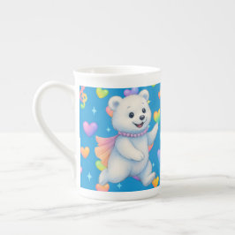 Zarah the Dancing Polar Bear Custom Party Cups Prozellantasse