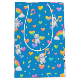 Zarah the Dancing Polar Bear | Wrapping Paper Mittlere Geschenktüte