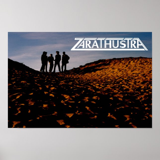 Zarathustra Band Poster (Vorne)