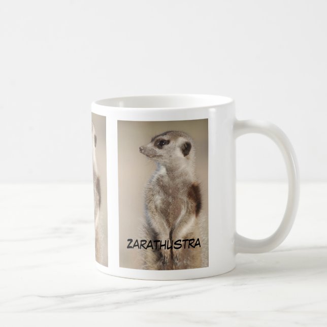 Zarathustra meerkat Tasse (Rechts)
