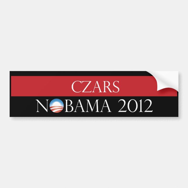 Zare Nobama 2012 Autoaufkleber (Vorne)