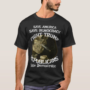 Zaren Rue Lügner Trump GOP Kongress Demokratische  T-Shirt