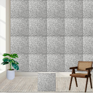 Zarge Keramik-Tile für Silver Glitzer Fliese