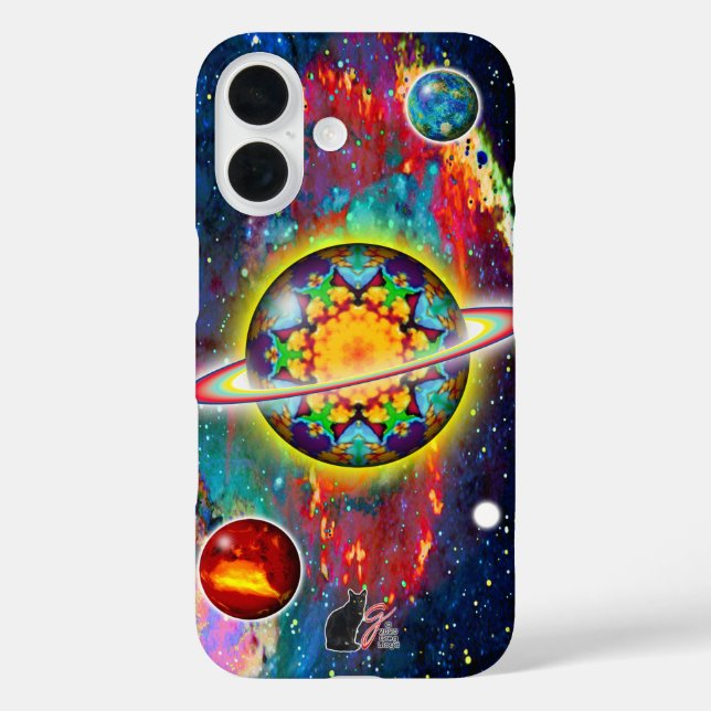 Zargon Orbz Case-Mate iPhone Hülle (Rückseite)